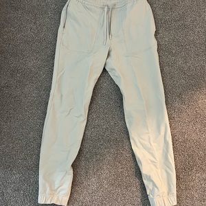 NEW Lululemon Tan Joggers size Medium.